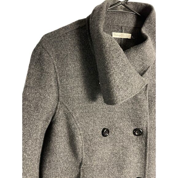 Cambridge Dry Goods 100% Wool Dark Grey Button-up Size Large Jacket/Sweater - Picture 2 of 10